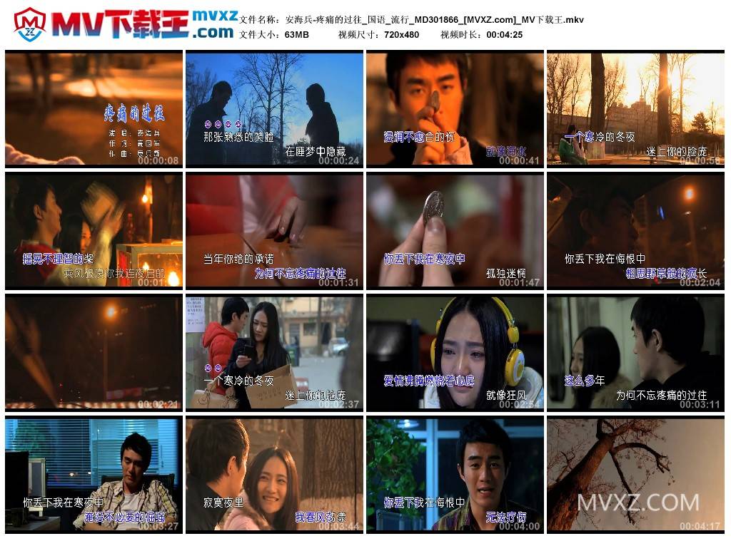 安海兵-疼痛的过往_国语_流行_MD301866